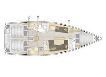 Rent a sailboat in D-Marin Marina Lefkas - Hanse 388
