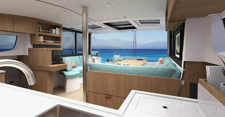 Rent a catamaran in ACI Marina Dubrovnik - Bali Catsmart - 4 cab.