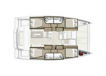 Rent a catamaran in Kavala - Marina Perigialiou - Bali 4.2