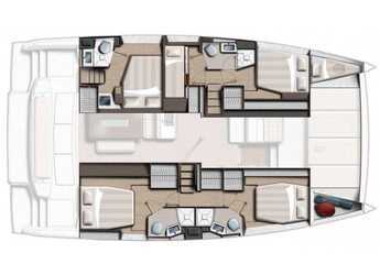 Louer catamaran à Volos - Bali 4.6