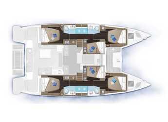 Rent a catamaran in Lavrion Marina - Lagoon 51