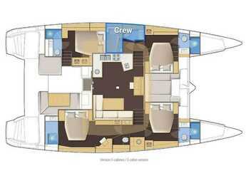 Rent a catamaran in Agana Marina - Lagoon 52F