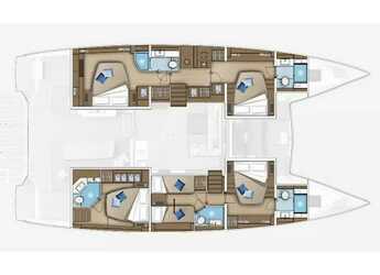 Rent a catamaran in Marina Fort Louis - Lagoon 55 (5 cab)