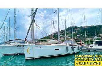 Rent a sailboat in Porto Capo d'Orlando Marina - Sun Odyssey 479