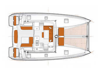 Rent a catamaran in D-Marin Marina Lefkas - Excess 11