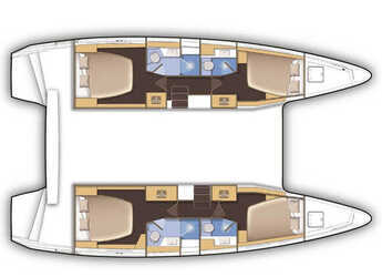 Alquilar catamarán en Marina Mandalina - Lagoon 42