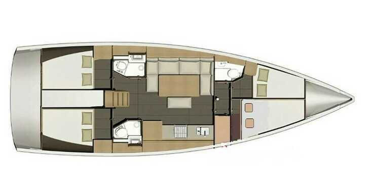 Rent a sailboat in Circolo Nautico Olbia - Dufour 460 Grand Large