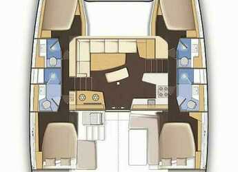 Louer catamaran à Club Naútico de Sant Antoni de Pormany - Lagoon 42 - 4 + 1 cab.