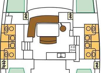 Alquilar catamarán en Luka Marina - Lagoon 440 - 4 + 1 cab.