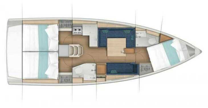 Louer voilier à Marina Drage - Sun Odyssey 380
