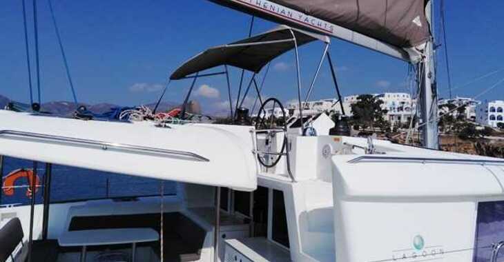 Rent a catamaran in Piso Livadi - Lagoon 450  Flybridge