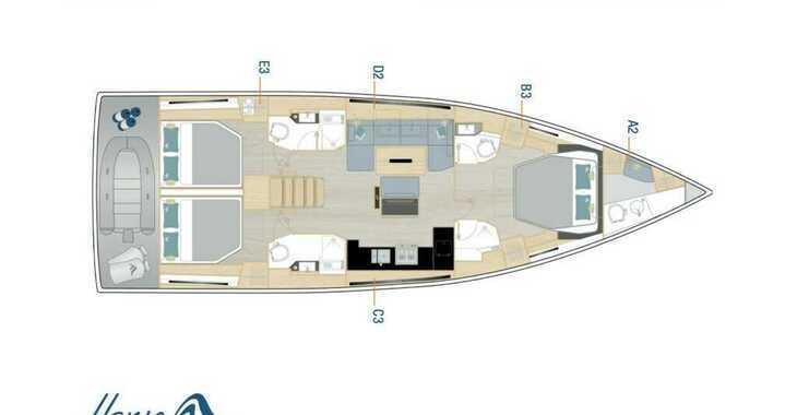 Louer voilier à Rhodes Marina - Hanse 510