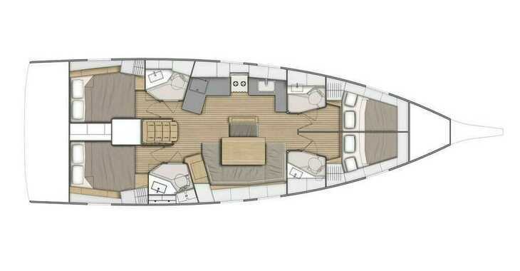 Louer voilier à Rhodes Marina - Oceanis 46.1