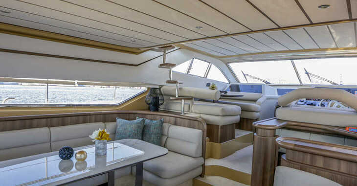 Rent a yacht in Glifadha Marina A - Ferretti 57 