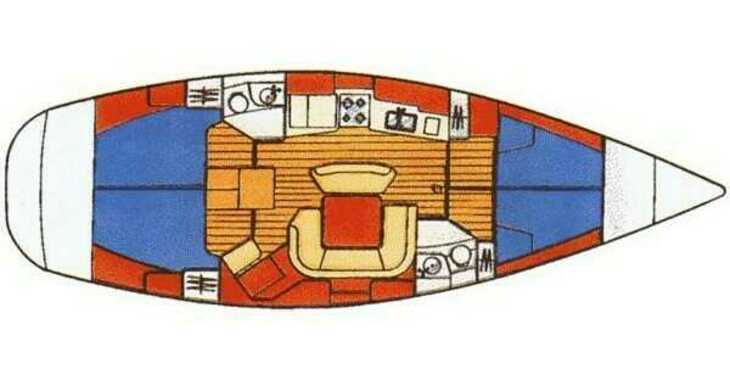 Louer voilier à Kalamata Marina - Sun Odyssey 45.1
