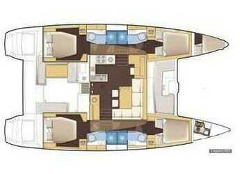 Alquilar catamarán en Marina Delta Kallithea - Lagoon 450