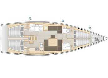 Rent a sailboat in Kos Marina - Hanse 458