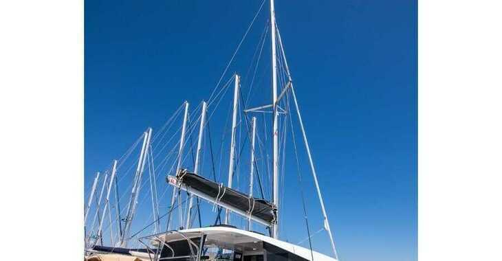 Chartern Sie katamaran in Paros Marina - Lagoon 42 