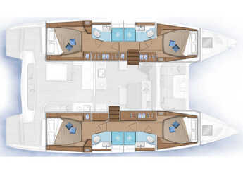 Alquilar catamarán en Preveza Marina - Lagoon 46 