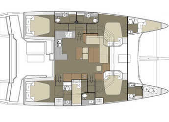 Alquilar catamarán en Preveza Marina - Dufour 48