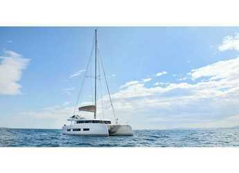 Rent a catamaran in Paros Marina - Dufour 48