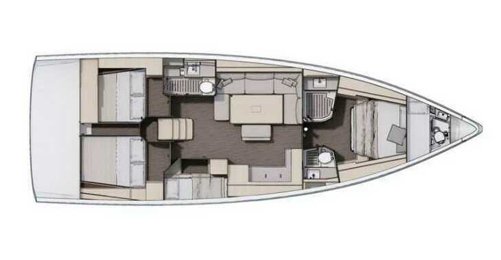 Rent a sailboat in Yes marina - Dufour 470