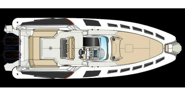 Chartern Sie motorboot in Porto Capo d'Orlando Marina - Ranieri Cayman 28.0 Executive