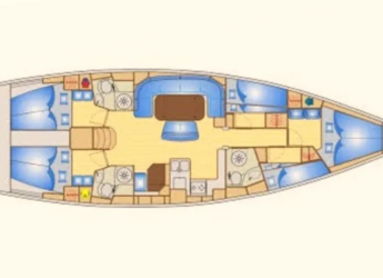 Chartern Sie segelboot in Salamis Yachting Club - Bavaria 50 Cruiser