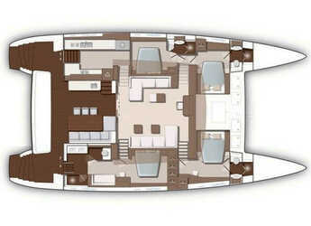 Louer catamaran à Playa Talamanca - Lagoon 620