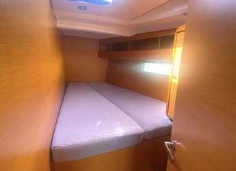 Rent a sailboat in Lefkas Marina - Sun Odyssey 479 Full refit 2024 ( new Bimini - Spray hood - new exterior cushions - new outboard )