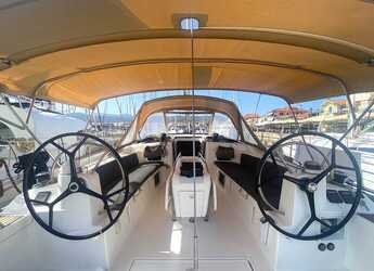 Rent a sailboat in Lefkas Marina - Sun Odyssey 479 Full refit 2024 ( new Bimini - Spray hood - new exterior cushions - new outboard )