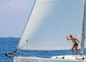 Rent a sailboat in Lefkas Marina - Sun Odyssey 479 Full refit 2024 ( new Bimini - Spray hood - new exterior cushions - new outboard )