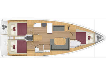 Noleggiare sailboat in Marina Tankerkomerc - Bavaria C38