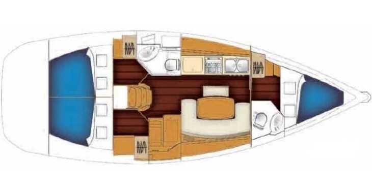 Chartern Sie segelboot in Poseidon Marina - Cyclades 393
