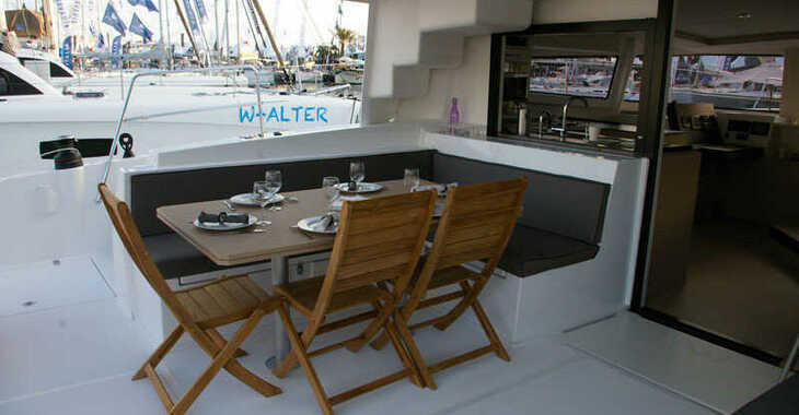 Rent a catamaran in Baie Ste Anne - Bali 4.5 - 4 + 2 cab.