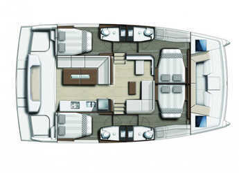 Rent a catamaran in Kalkara Marina - Bali Catspace