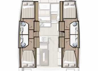 Noleggiare catamaran in Nanny Cay - Bali 4.2 - 4 + 1 cab.