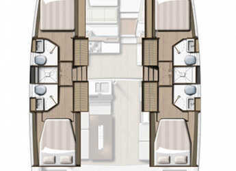 Alquilar catamarán en Nanny Cay - Bali 4.2 - 4 + 1 cab.