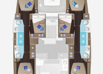 Noleggiare catamaran in Nanny Cay - Lagoon 51 - 6 cab.
