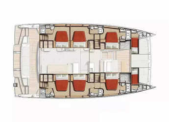 Rent a catamaran in Alimos Marina - Bali 5.8 - 6 + 2 cab.