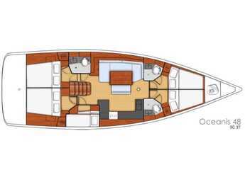 Louer voilier à Trogir (ACI marina) - Oceanis 48