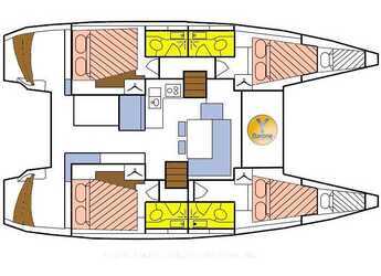 Louer catamaran à Port of Mahe - Cocktail Creole 4-12 Cab. - Cabin Cruise Seychelles