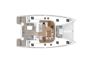 Chartern Sie katamaran in Marina Gouvia - Lagoon 46 