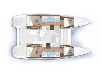 Rent a catamaran in D-Marin Marina Lefkas - Lagoon 40