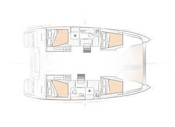 Noleggiare catamaran in Marina Tankerkomerc - Excess 12