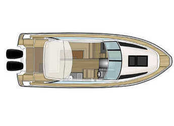 Noleggiare motorboat in Marine Pirovac - Flipper 900 ST