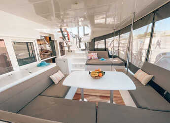 Rent a catamaran in Marina Delta Kallithea - Lagoon 450 Sport