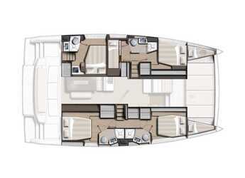 Rent a catamaran in D-Marin Marina Lefkas - Bali 4.6 A/C & GEN & WM