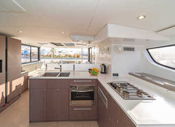 Rent a catamaran in Rhodes Marina - Bali 4.6 A/C & GEN & WM