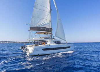 Rent a catamaran in Rhodes Marina - Bali 4.6 A/C & GEN & WM